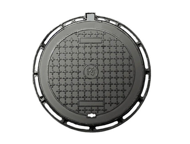 تصنيف الحمل A15 غطاء فتحة القناة من الألياف الزجاجية غطاء FRP مدرج 25Mm، غطاء فتحة القناة من الراتنج المركب FRP